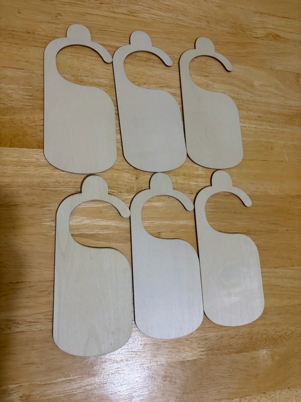 Wooden Baby Closet Dividers - Neutral Beige - Picture 4 of 5